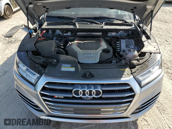 2018 Audi SQ5 Prestige with VIN WA1C4AFY3J2220186, listed as a Copart auction lot 40468764 with 19,476 mi miles and Non Repairable. Bid and sale history available at DreamBid. Image 12.