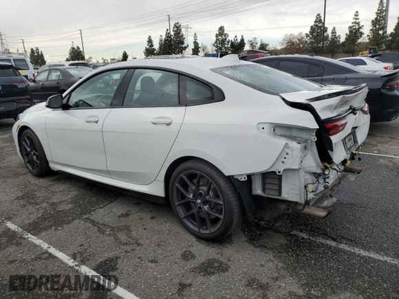 2020 BMW 2 Series M235i xDrive with VIN WBA13AL07L7G06064, listed as a Copart auction lot 42617345 with 67,338 mi miles and Salvage Title. Bid and sale history available at carsss.com. Image 2.