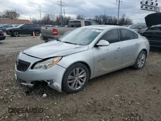 2015 Buick Regal Premium I with VIN 2G4GN5EX8F9211329, listed as a Copart auction lot 49817745 with 196,877 mi miles and Salvage Title. Bid and sale history available at carsss.com. Image 1.