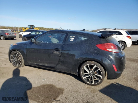 2012 Hyundai Veloster w/Gray Int with VIN KMHTC6AD1CU053274, listed as a Copart auction lot 46660185 with 111,242 mi miles and Clean Title. Bid and sale history available at carsss.com. Image 2.