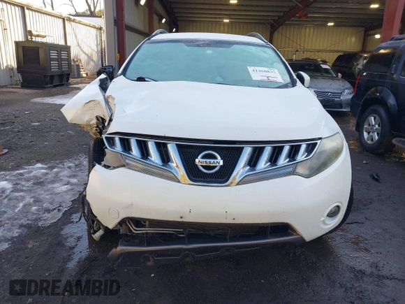 2009 Nissan Murano S with VIN JN8AZ18W79W141106, listed as a IAAI auction lot 41260837 with 142,430 mi miles and . Bid and sale history available at DreamBid. Image 11.