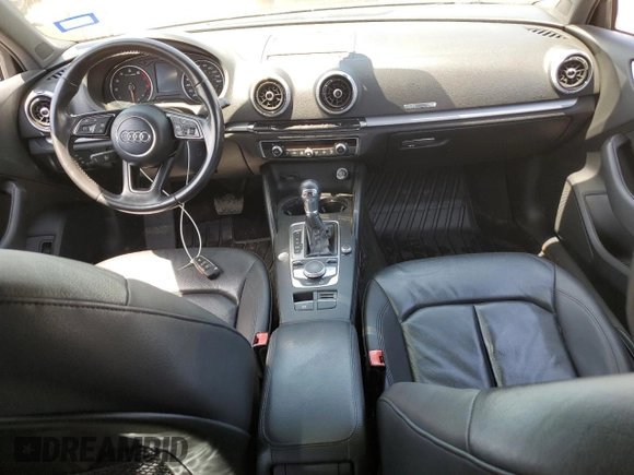 2017 Audi A3 Premium with VIN WAUAUGFF3H1028262, listed as a Copart auction lot 51419595 with Not provided miles and Salvage title. Bid and sale history available at DreamBid. Image 8.
