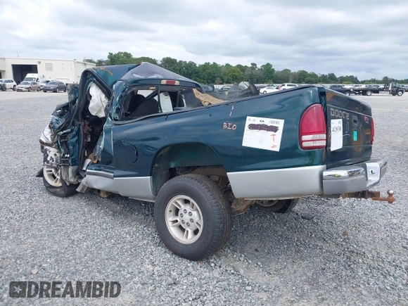 1997 Dodge Dakota with VIN 1B7GL23X3VS179026, listed as a IAAI auction lot 40269308 with 1 mi miles. Bid and sale history available at carsss.com. Image 3.