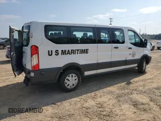 2018 Ford Transit Passenger XL with VIN 1FBZX2ZM4JKA85357, listed as a Copart auction lot 68363514 with 181,403 mi miles and Salvage Title. Bid and sale history available at carsss.com. Image 3.
