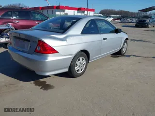2004 Honda Civic VP with VIN 1HGEM22194L065818, listed as a IAAI auction lot 41342513 with 206,299 mi miles. Bid and sale history available at carsss.com. Image 4.