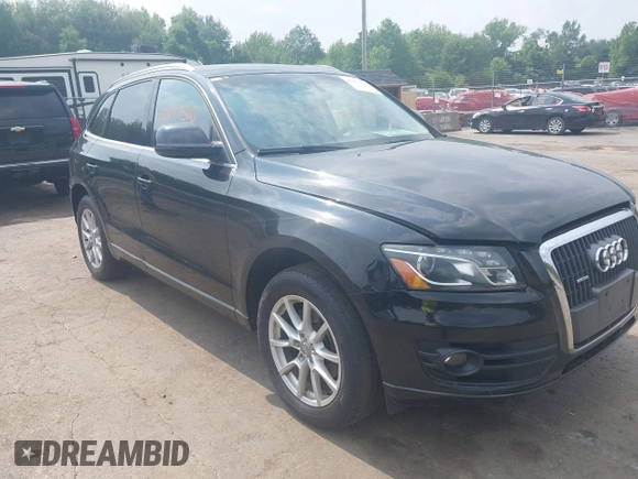 2012 Audi Q5 Premium Plus with VIN WA1LFAFPXCA138885, listed as a IAAI auction lot 42477866 with 180,259 mi miles and . Bid and sale history available at DreamBid. Image 1.