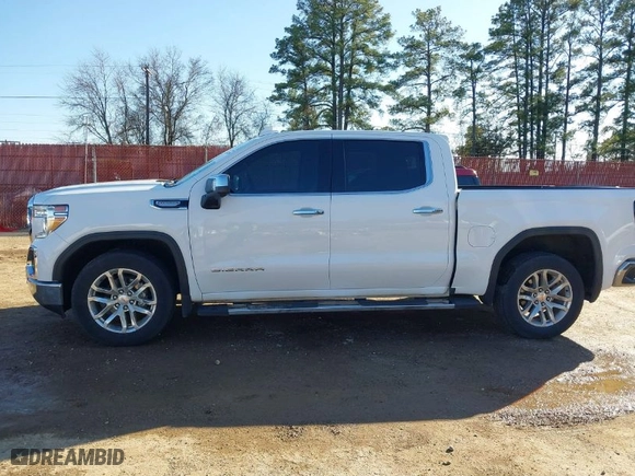 2022 GMC Sierra 1500 Limited SLT with VIN 3GTP8DEDXNG195361, listed as a IAAI auction lot 41454520 with 56,604 mi miles. Bid and sale history available at carsss.com. Image 14.