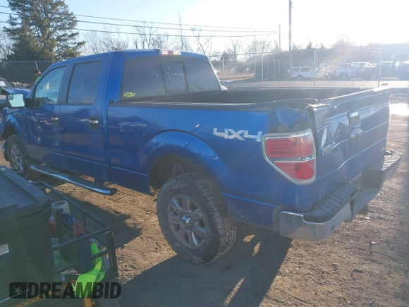 2014 Ford F-150 XL with VIN 1FTFW1EF9EKF51826, listed as a IAAI auction lot 41447705 with 144,051 mi miles. Bid and sale history available at carsss.com. Image 3.