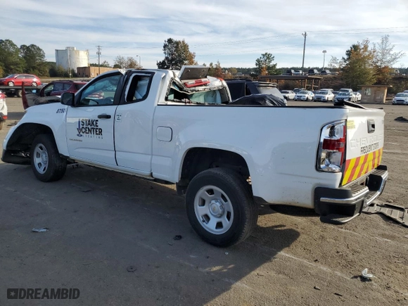 2022 Chevrolet Colorado 2WD Work Truck with VIN 1GCHSBEA8N1186737, listed as a Copart auction lot 81946244 with 46,774 mi miles and Salvage Title. Bid and sale history available at carsss.com. Image 2.