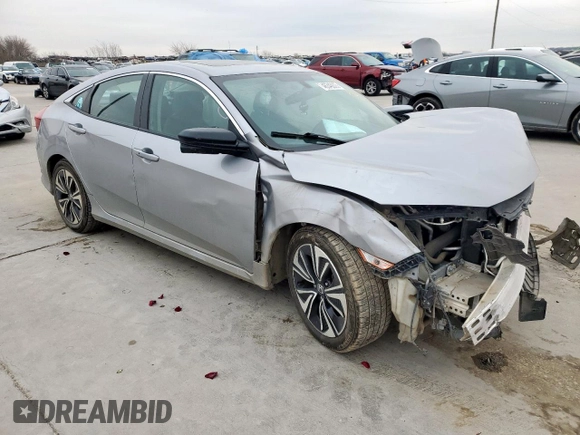 2016 Honda Civic Sedan EX-L with VIN 2HGFC1F75GH636416, listed as a Copart auction lot 46340835 with 0 mi miles and Salvage Title. Bid and sale history available at carsss.com. Image 4.