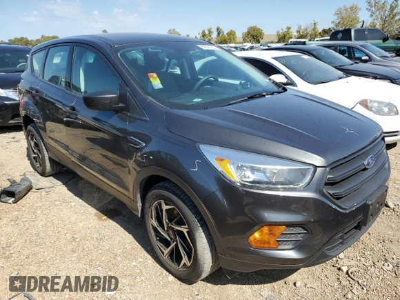 2017 Ford Escape S with VIN 1FMCU0F79HUE54348, listed as a Copart auction lot 69583053 with 95,131 mi miles and Salvage Title. Bid and sale history available at carsss.com. Image 4.