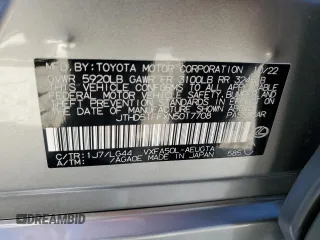 2022 Lexus LS with VIN JTHD51FFXN5017708, listed as a Copart auction lot 75569084 with 13,725 mi miles and Non Repairable. Bid and sale history available at carsss.com. Image 13.