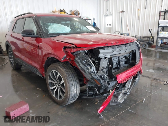 2025 Ford Explorer ST-Line с VIN 1FMUK7KH9SGA89287, выставлен на аукционе IAAI как лот 42265994 с пробегом 8 439 миль миль и . История ставок и продаж доступна на DreamBid. Изображение 6.