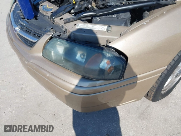 2004 Chevrolet Impala with VIN 2G1WF52E549162936, listed as a IAAI auction lot 41693716 with 192,516 mi miles and . Bid and sale history available at carsss.com. Image 6.