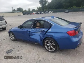 2015 BMW 3 Series 328i xDrive with VIN WBA3B5G50FNS12329, listed as a Copart auction lot 62928215 with 146,562 mi miles and Salvage title. Bid and sale history available at DreamBid. Image 2.