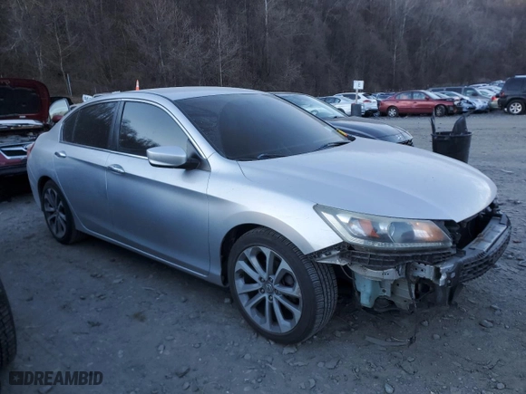 2014 Honda Accord Sedan Sport with VIN 1HGCR2F53EA051805, listed as a Copart auction lot 87460784 with 167,082 mi miles and Non Repairable. Bid and sale history available at carsss.com. Image 4.