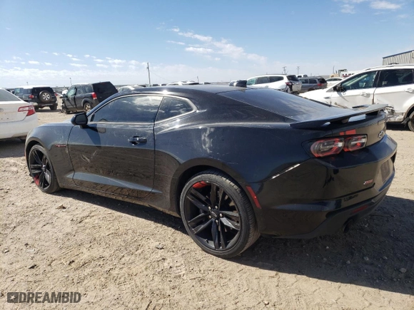 2022 Chevrolet Camaro 1SS with VIN 1G1FF1R78N0133653, listed as a Copart auction lot 46483105 with 42,487 mi miles and Salvage Title. Bid and sale history available at carsss.com. Image 2.