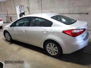2014 Kia Forte LX with VIN KNAFX4A64E5243348, listed as a Copart auction lot 51270605 with 110,241 mi miles and Salvage Title. Bid and sale history available at DreamBid. Image 2.