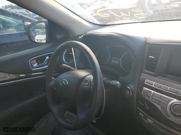 2013 Infiniti JX35 with VIN 5N1AL0MM0DC329435, listed as a Copart auction lot 74147224 with 0 mi miles and Salvage Title. Bid and sale history available at carsss.com. Image 9.