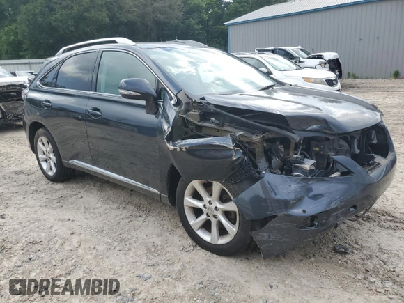 2011 Lexus RX 350 with VIN 2T2ZK1BA7BC048094, listed as a Copart auction lot 60309755 with 184,374 mi miles and Salvage title. Bid and sale history available at DreamBid. Image 4.