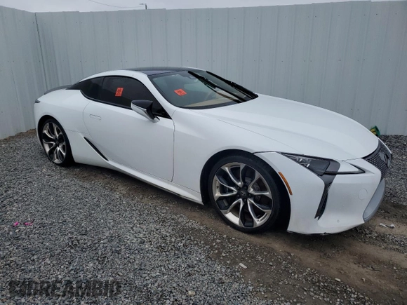 2018 Lexus LC 500h z VIN JTHHP5AY4JA003946, wystawiony jako Copart lot #85205524 z przebiegiem Nie podano mil oraz Szkody całkowita. Historia ofert i sprzedaży dostępna na DreamBid. Obrazek 4.