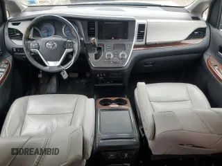 2017 Toyota Sienna XLE with VIN 5TDDZ3DC1HS175704, listed as a Copart auction lot 55289975 with 111,095 mi miles and Salvage Title. Bid and sale history available at DreamBid. Image 8.