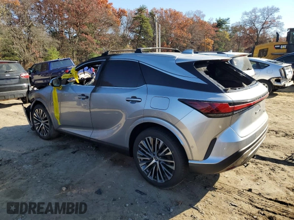 2024 Lexus RX with VIN 2T2BAMCA8RC067140, listed as a Copart auction lot 77570214 with 0 mi miles and Salvage Title. Bid and sale history available at carsss.com. Image 2.