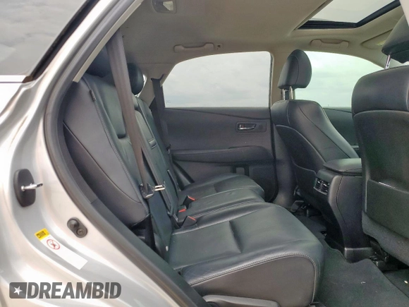 2015 Lexus RX 350 with VIN 2T2ZK1BA1FC165398, listed as a Copart auction lot 59150105 with 129,911 mi miles and Salvage title. Bid and sale history available at DreamBid. Image 11.