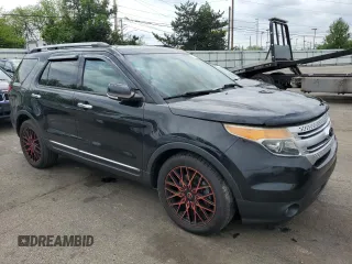 2014 Ford Explorer XLT z VIN 1FM5K7D81EGA30949, wystawiony jako Copart lot #55057095 z przebiegiem Nie podano mil oraz Szkoda całkowita • Salvage title. Historia ofert i sprzedaży dostępna na DreamBid. Obrazek 4.