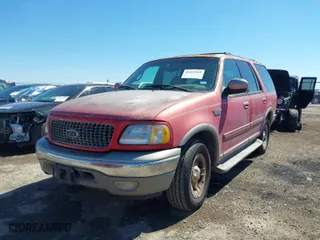 2001 Ford Expedition Eddie Bauer with VIN 1FMRU17W81LB06090, listed as a IAAI auction lot 41631969 with 220,998 mi miles. Bid and sale history available at carsss.com. Image 2.