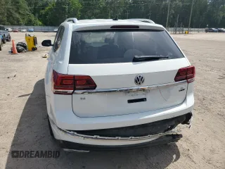 2018 Volkswagen Atlas SE with VIN 1V2PR2CA4JC520706, listed as a Copart auction lot 57173655 with 119,753 mi miles and Salvage title. Bid and sale history available at DreamBid. Image 6.