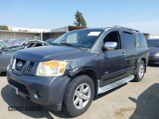 2008 Nissan Armada SE z VIN 5N1AA08D38N626919, wystawiony jako IAAI lot #42404128 z przebiegiem 201 357 mil mil oraz . Historia ofert i sprzedaży dostępna na DreamBid. Obrazek 6.