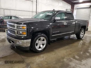 2015 Chevrolet Silverado 1500 LTZ with VIN 1GCVKSEC1FZ439517, listed as a Copart auction lot 86181304 with 70,208 mi miles and Salvage Title. Bid and sale history available at carsss.com. Image 1.