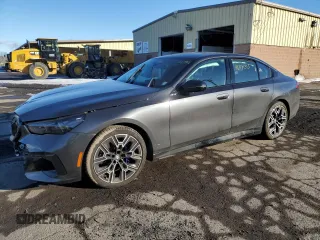 2024 BMW 5 Series 530i xDrive with VIN WBA53FJ09RCR06638, listed as a Copart auction lot 46433335 with 0 mi miles and Salvage Title. Bid and sale history available at carsss.com. Image 1.