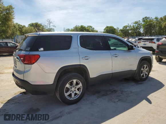 2017 GMC Acadia SLE with VIN 1GKKNKLA5HZ266748, listed as a Copart auction lot 50699755 with 96,546 mi miles and Salvage Title. Bid and sale history available at DreamBid. Image 3.
