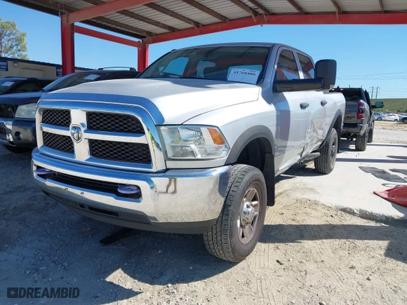 2014 Ram 2500 Tradesman with VIN 3C6UR5CJ2EG322271, listed as a IAAI auction lot 41768480 with 86,400 mi miles. Bid and sale history available at carsss.com. Image 17.