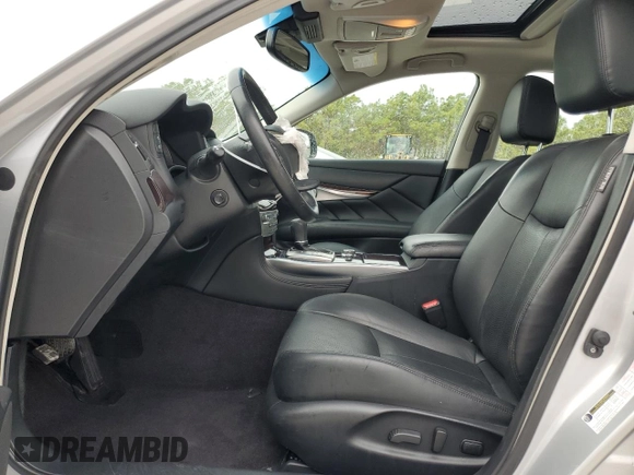 2018 Infiniti Q70 Luxe with VIN JN1BY1AR5JM220722, listed as a Copart auction lot 83309374 with 67,543 mi miles and Salvage title. Bid and sale history available at DreamBid. Image 7.