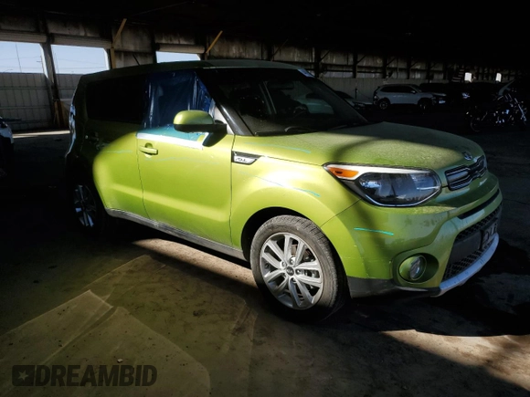 2018 Kia Soul + with VIN KNDJP3A59J7891071, listed as a Copart auction lot 42732315 with 86,567 mi miles and Salvage Title. Bid and sale history available at carsss.com. Image 4.