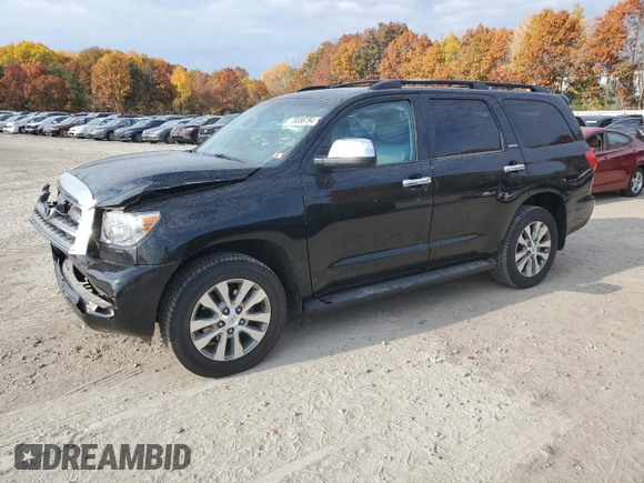 2016 Toyota Sequoia Limited with VIN 5TDJY5G11GS127999, listed as a Copart auction lot 76986164 with 93,254 mi miles and Salvage Title. Bid and sale history available at carsss.com. Image 1.