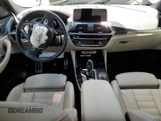 2019 BMW X4 M40i with VIN 5UXUJ5C58KLJ64129, listed as a Copart auction lot 62015753 with 0 mi miles. Bid and sale history available at carsss.com. Image 8.