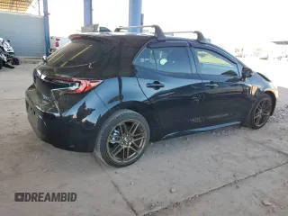 2024 Toyota Corolla Hatchback SE with VIN JTND4MBE1R3218767, listed as a Copart auction lot 75134184 with 13,440 mi miles and Salvage Title. Bid and sale history available at carsss.com. Image 3.