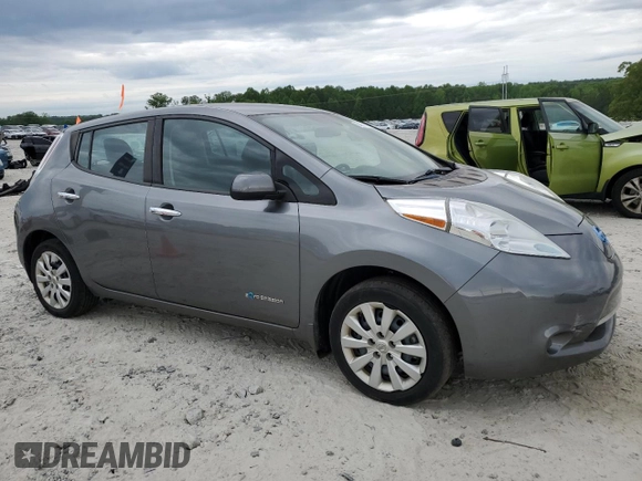 2015 Nissan LEAF SV with VIN 1N4AZ0CP2FC332733, listed as a Copart auction lot 54180075 with 113,871 mi miles and Clean Title. Bid and sale history available at carsss.com. Image 4.