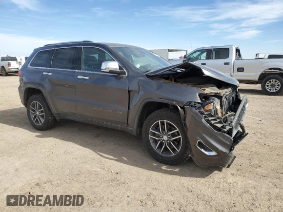 2017 Jeep Grand Cherokee Limited with VIN 1C4RJFBG0HC699108, listed as a Copart auction lot 44047875 with 118,783 mi miles and Salvage Title. Bid and sale history available at carsss.com. Image 4.