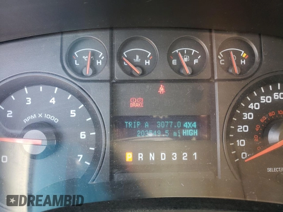 2010 Ford F-150 XL z VIN 1FTEX1E85AKC34713, wystawiony jako Copart lot #55962675 z przebiegiem 203 549 mil mil oraz Szkoda całkowita • Salvage title. Historia ofert i sprzedaży dostępna na DreamBid. Obrazek 9.