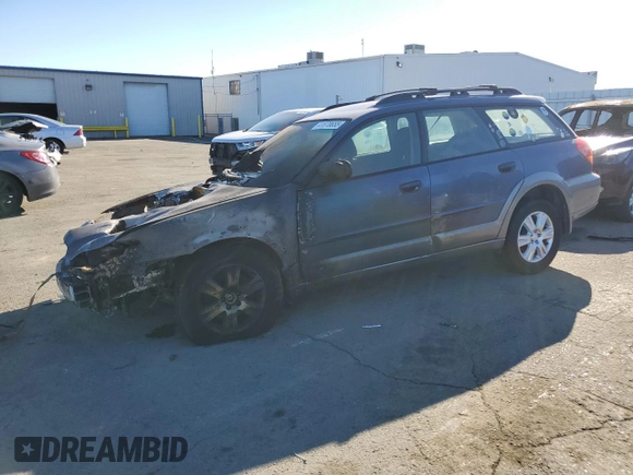 2005 Subaru Legacy Outback with VIN 4S4BP61CX57354702, listed as a Copart auction lot 41878655 with Not provided miles and Non repairable. Bid and sale history available at DreamBid. Image 1.