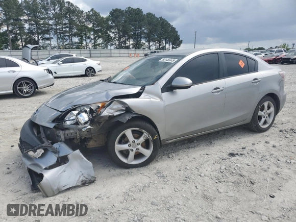 2013 Mazda 3 i SV with VIN JM1BL1TF9D1758005, listed as a Copart auction lot 54146045 with 218,099 mi miles and Salvage title. Bid and sale history available at DreamBid. Image 1.