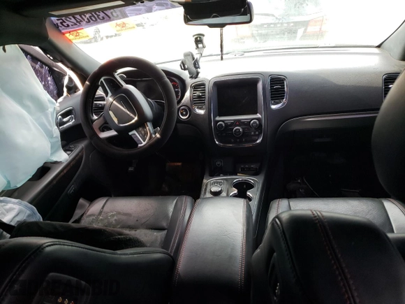 2014 Dodge Durango R/T z VIN 1C4SDHCT8EC581741, wystawiony jako Copart lot #57360425 z przebiegiem 166 196 mil mil oraz Szkoda całkowita • Salvage title. Historia ofert i sprzedaży dostępna na DreamBid. Obrazek 8.
