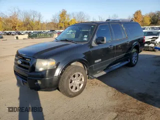2007 Ford Expedition EL Limited with VIN 1FMFK20517LA31385, listed as a Copart auction lot 77038284 with 325,568 mi miles and Clean Title. Bid and sale history available at carsss.com. Image 1.