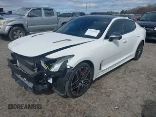 2022 Kia Stinger GT2 with VIN KNAE55LC9N6104613, listed as a IAAI auction lot 41707620 with 31,589 mi miles and . Bid and sale history available at DreamBid. Image 18.