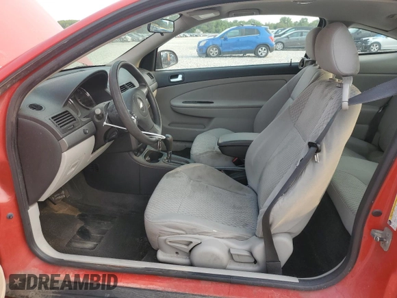 2007 Chevrolet Cobalt LT z VIN 1G1AL15F477366505, wystawiony jako Copart lot #58588285 z przebiegiem 196 258 mil mil oraz Szkoda całkowita • Salvage title. Historia ofert i sprzedaży dostępna na DreamBid. Obrazek 7.